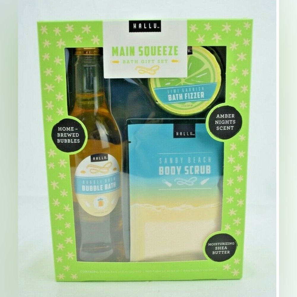 Hallu ‘Main Squeeze’ Bath Gift Set
